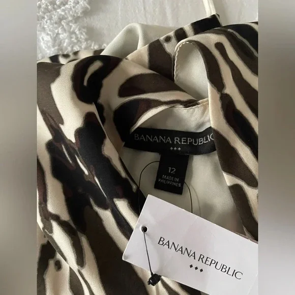 Banana Republic Satin Mini Dress - Picture 6 of 6